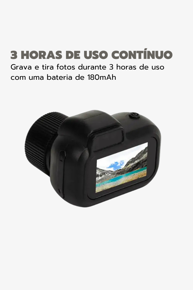 Mini Câmera Vintage SW (Foto e Vídeo) | Edição Limitada