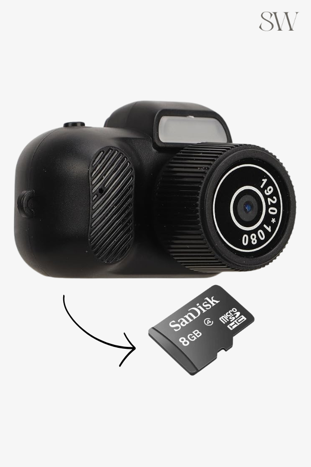 Mini Câmera Vintage SW (Foto e Vídeo) | Edição Limitada