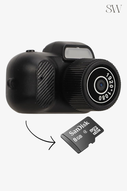 Mini Câmera Vintage SW (Foto e Vídeo) | Edição Limitada
