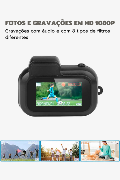 Mini Câmera Vintage SW (Foto e Vídeo) | Edição Limitada